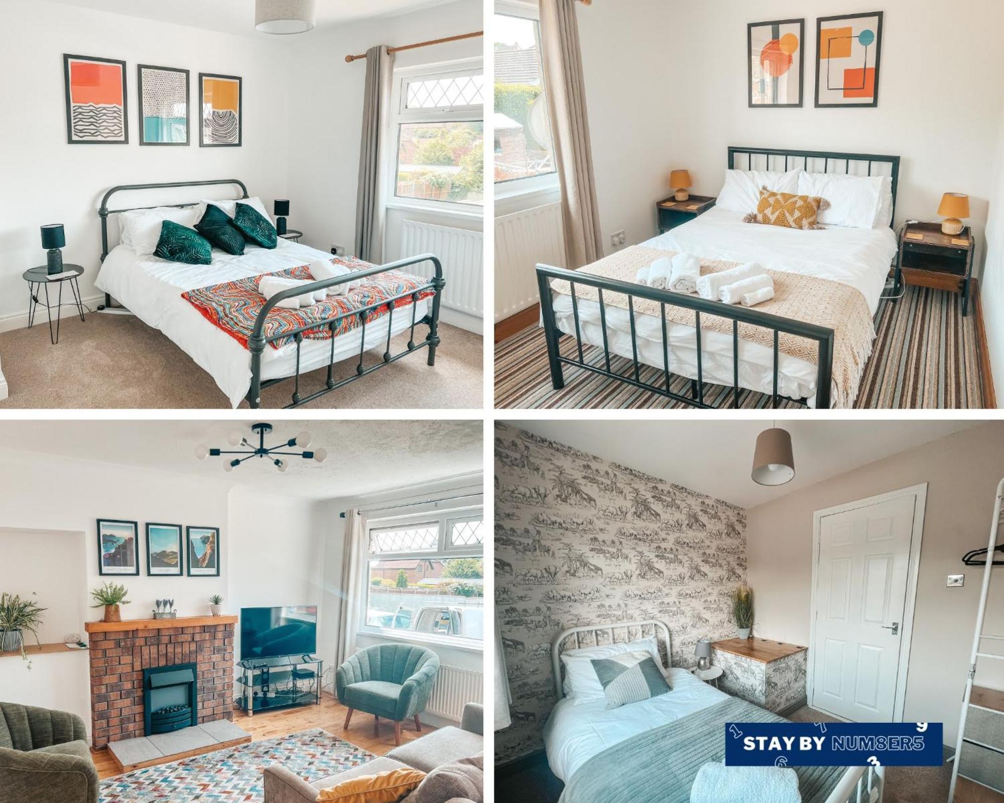 Staybynumbers - Spacious Three Bed House Royal Hillsborough Buitenkant foto